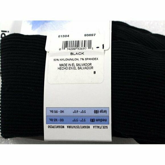 Lot of 3 Leggs Fashion Tights Control Top Black Size M - Picture 8 of 12